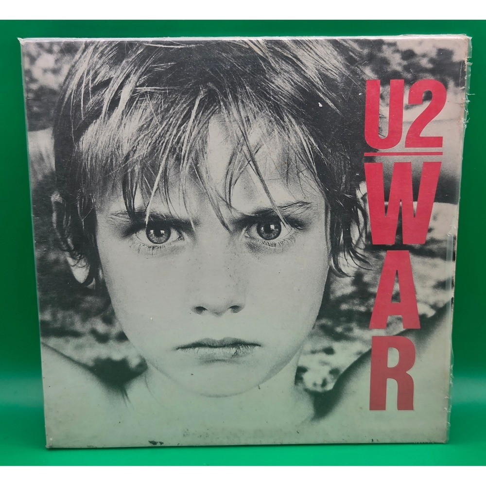 U2 War Vinyl LP 1983 Island Records 90067-1 Sunday Bloody Sunday Rock Album